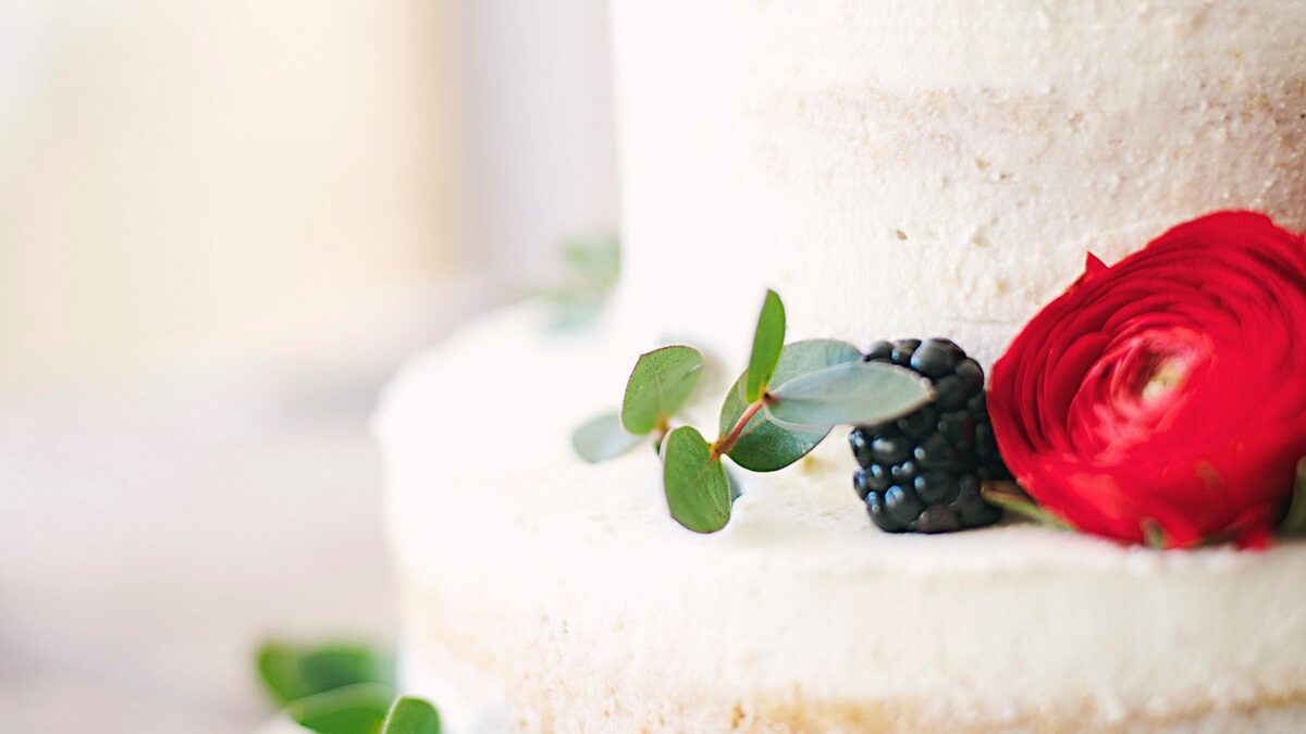 Rosas para la tarta